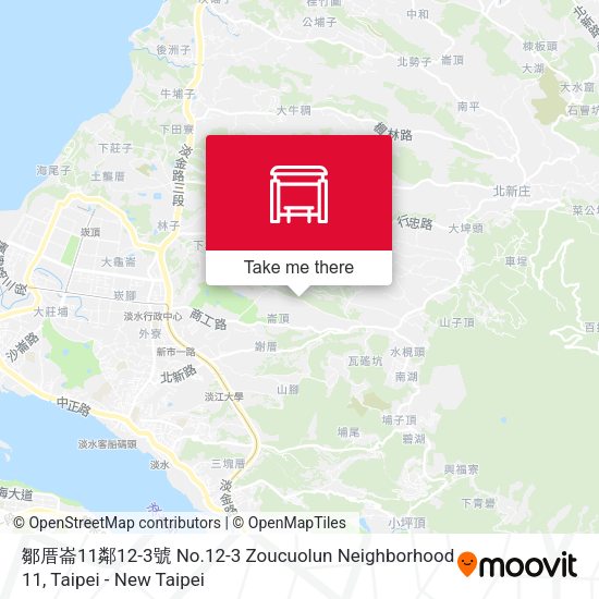 鄒厝崙11鄰12-3號 No.12-3 Zoucuolun Neighborhood 11 map