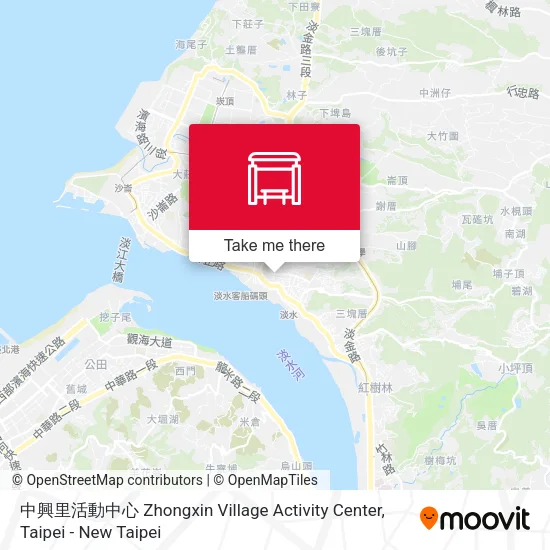 中興里活動中心 Zhongxin Village Activity Center map