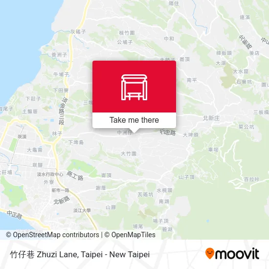 竹仔巷 Zhuzi Lane map