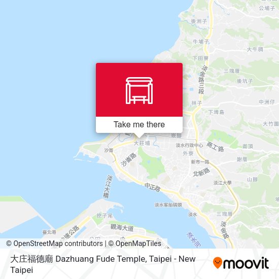 大庄福德廟 Dazhuang Fude Temple地圖