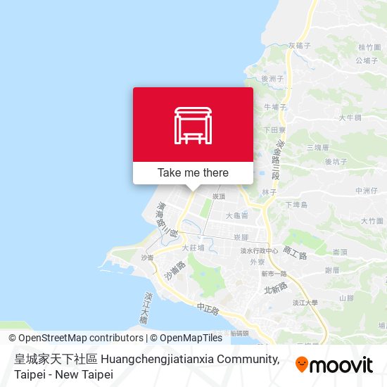 皇城家天下社區 Huangchengjiatianxia Community map