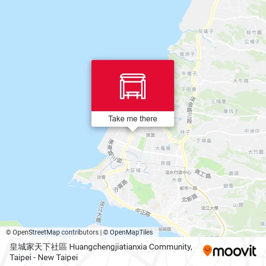 皇城家天下社區 Huangchengjiatianxia Community地圖