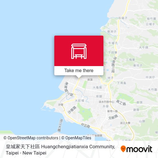 皇城家天下社區 Huangchengjiatianxia Community map