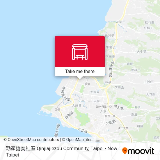 勤家捷奏社區 Qinjiajiezou  Community map