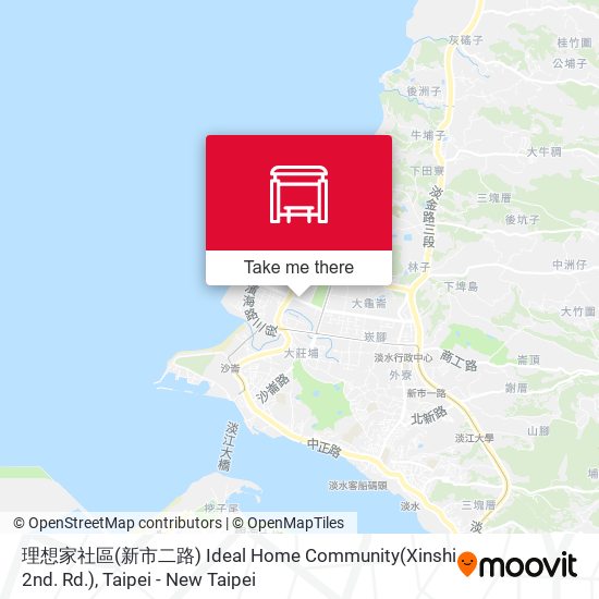 理想家社區(新市二路) Ideal Home Community(Xinshi 2nd. Rd.)地圖