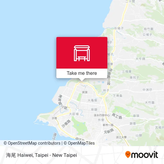 海尾 Haiwei map