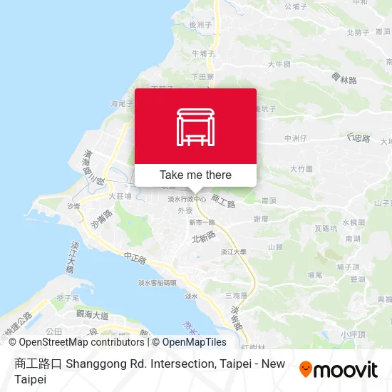 商工路口 Shanggong Rd. Intersection地圖