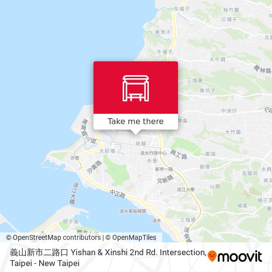 義山新市二路口 Yishan & Xinshi 2nd Rd. Intersection map