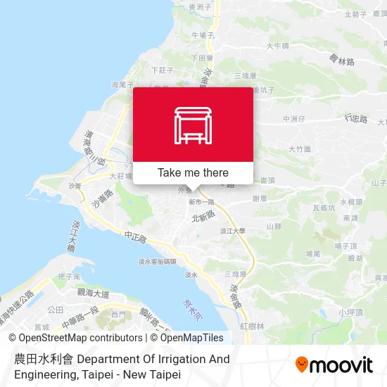 農田水利會 Department Of Irrigation And Engineering map