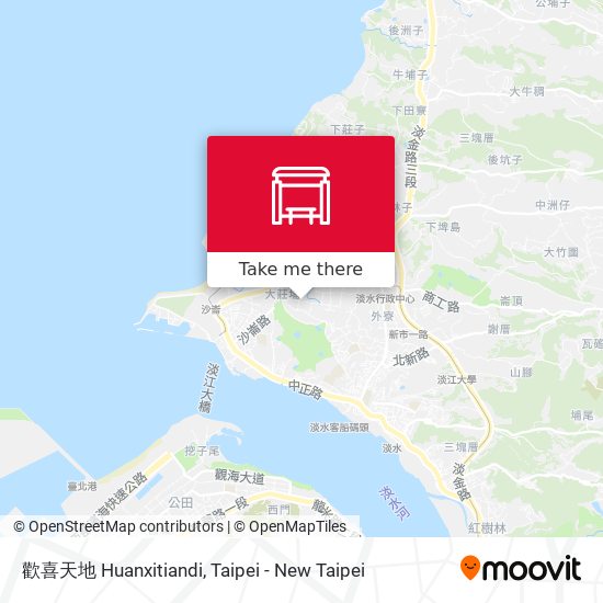 歡喜天地 Huanxitiandi map