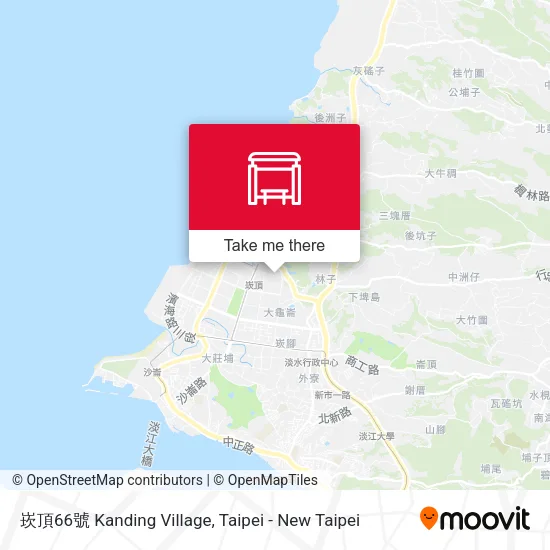 崁頂66號 Kanding Village map