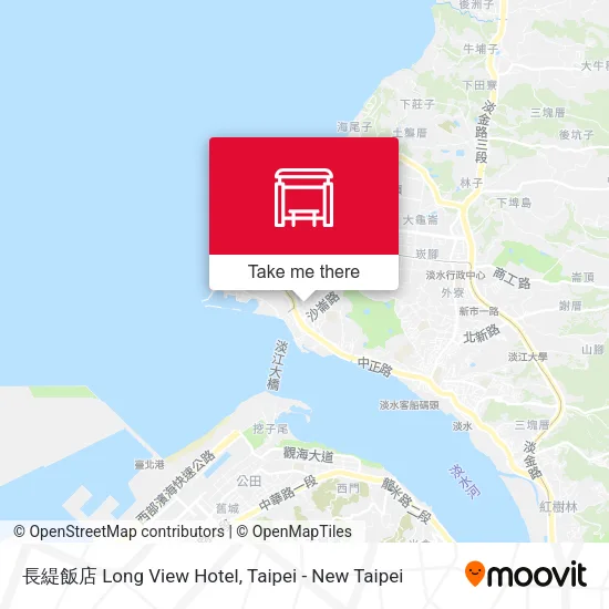 長緹飯店 Long View Hotel map