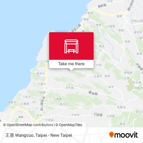 王厝 Wangcuo map