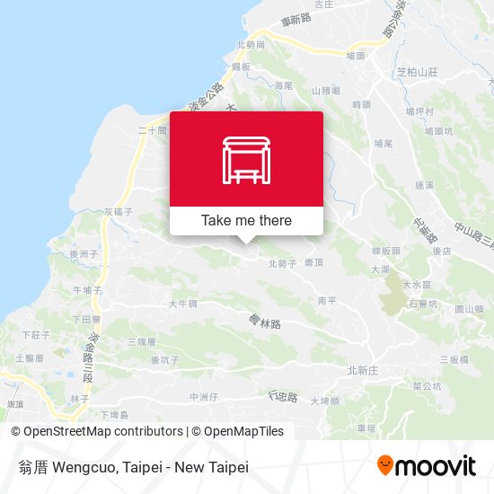 翁厝 Wengcuo map