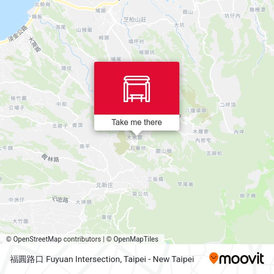 福圓路口 Fuyuan Intersection地圖