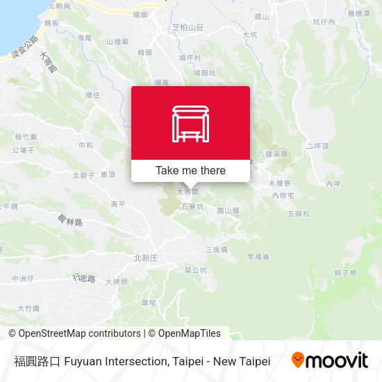 福圓路口 Fuyuan Intersection地圖