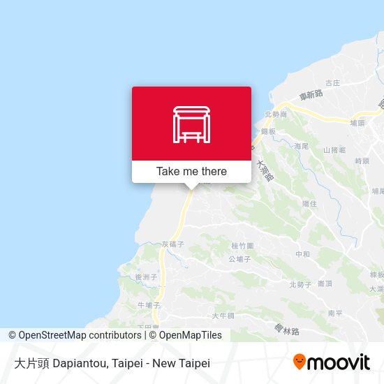 大片頭 Dapiantou地圖