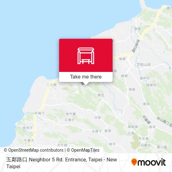 五鄰路口 Neighbor 5 Rd. Entrance map