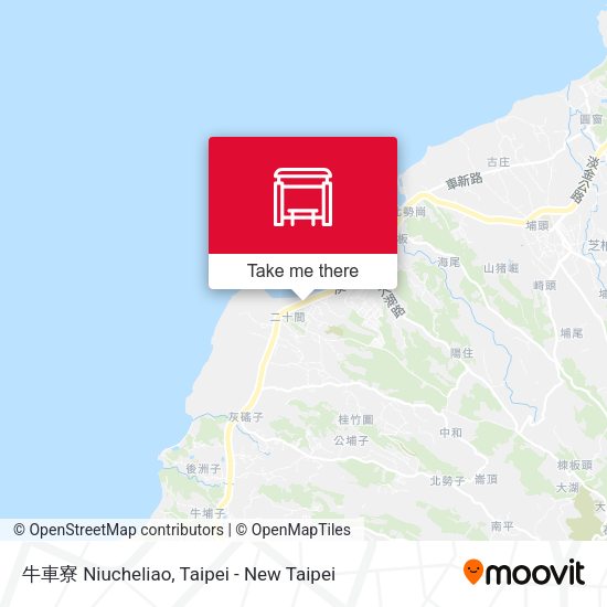 牛車寮 Niucheliao map