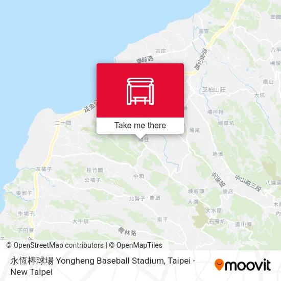 永恆棒球場 Yongheng Baseball Stadium map