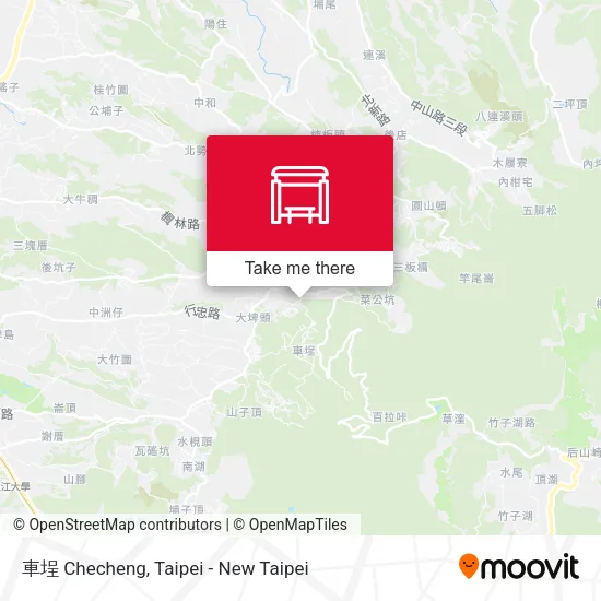 車埕 Checheng地圖