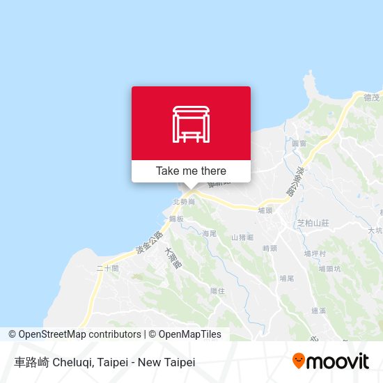 車路崎 Cheluqi地圖