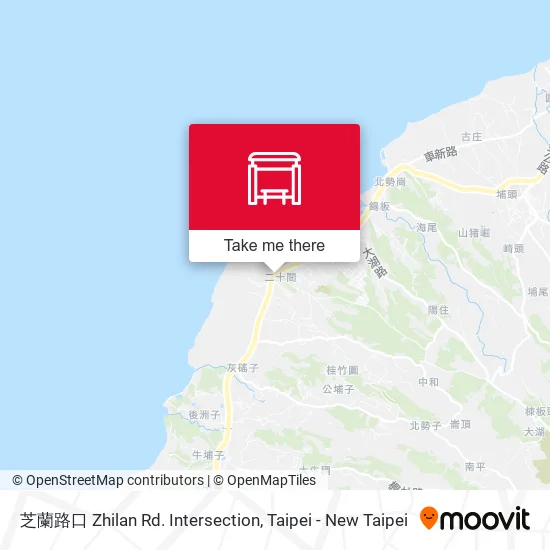 芝蘭路口 Zhilan Rd. Intersection地圖