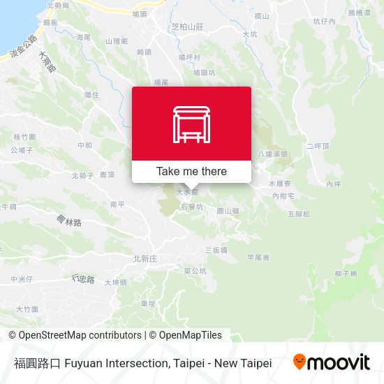 福圓路口 Fuyuan Intersection地圖
