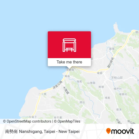 南勢崗 Nanshigang map