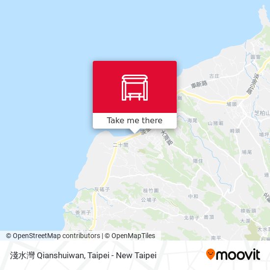 淺水灣 Qianshuiwan map