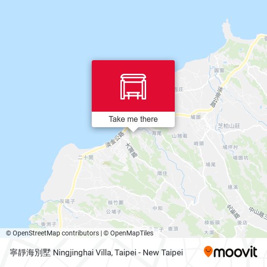 寧靜海別墅 Ningjinghai Villa map
