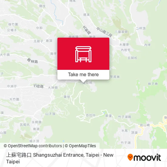 上蘇宅路口 Shangsuzhai Entrance map