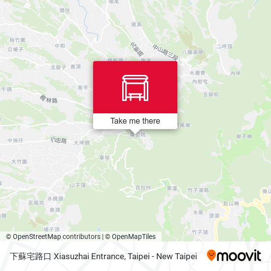下蘇宅路口 Xiasuzhai Entrance地圖