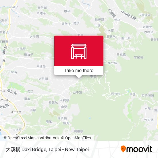 大溪橋 Daxi Bridge map