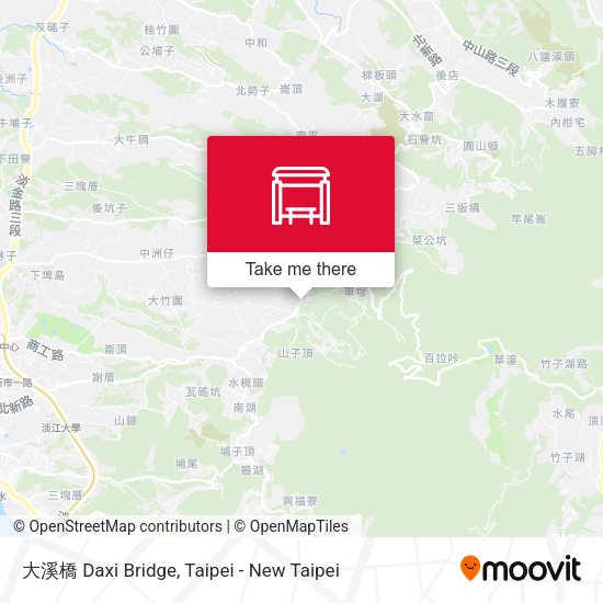 大溪橋 Daxi Bridge地圖