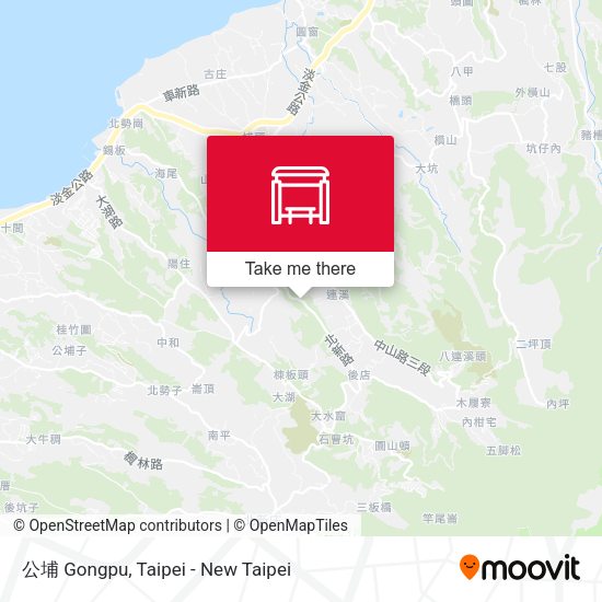 公埔 Gongpu map