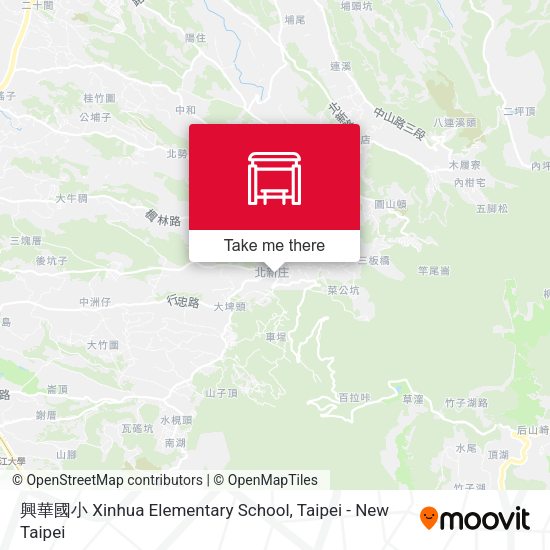 興華國小 Xinhua Elementary School map