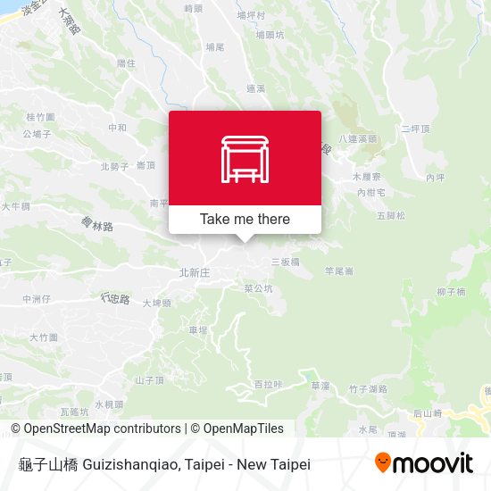 龜子山橋 Guizishanqiao map