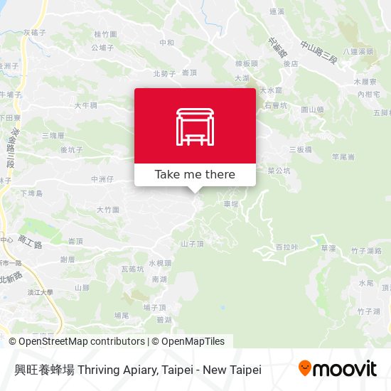 興旺養蜂場 Thriving Apiary map