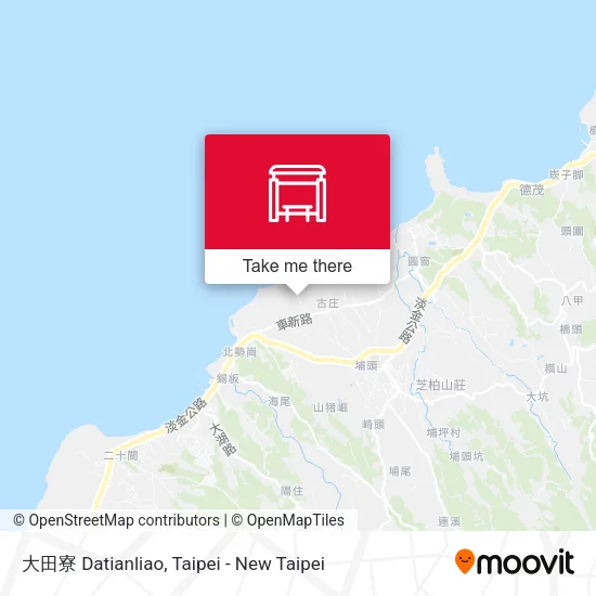 大田寮 Datianliao map
