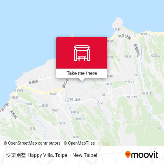快樂別墅 Happy Villa map