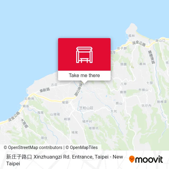 新庄子路口 Xinzhuangzi Rd. Entrance map