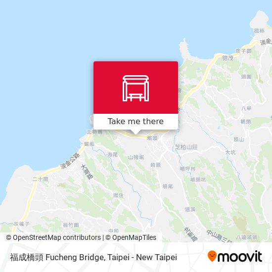 福成橋頭 Fucheng Bridge map