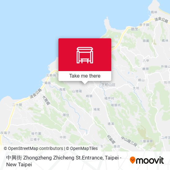 中興街 Zhongzheng Zhicheng St.Entrance地圖