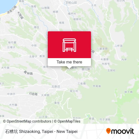 石糟坑 Shizaoking地圖