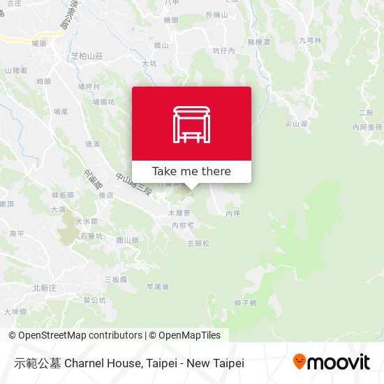 示範公墓 Charnel House map