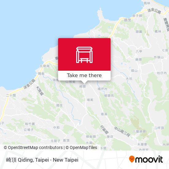 崎頂 Qiding地圖