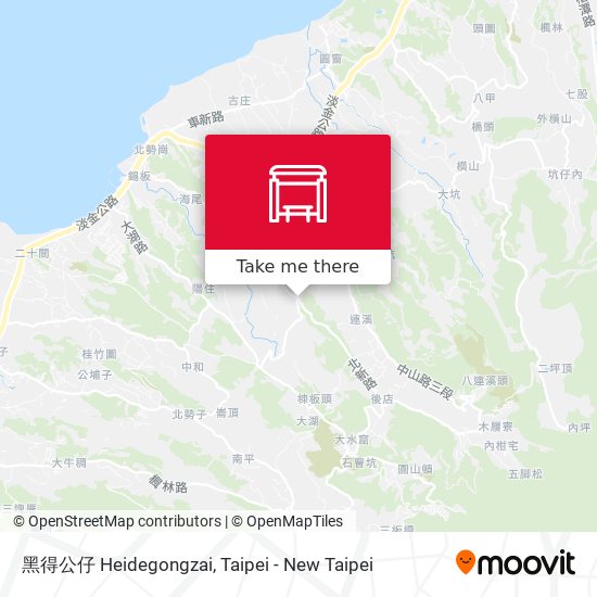黑得公仔 Heidegongzai地圖