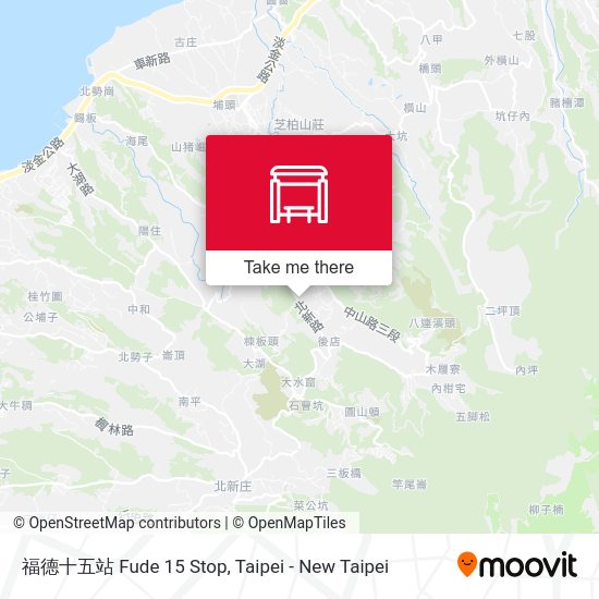 福德十五站 Fude 15 Stop地圖