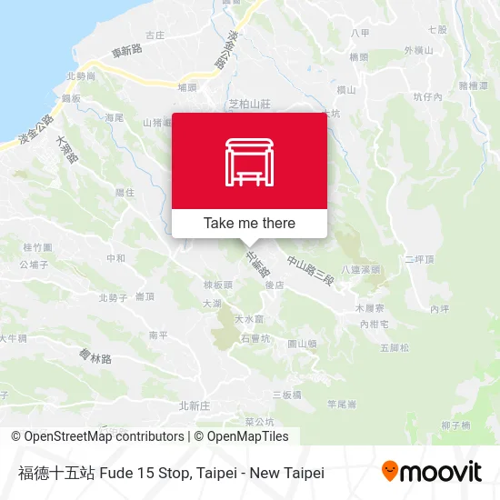 福德十五站 Fude 15 Stop map